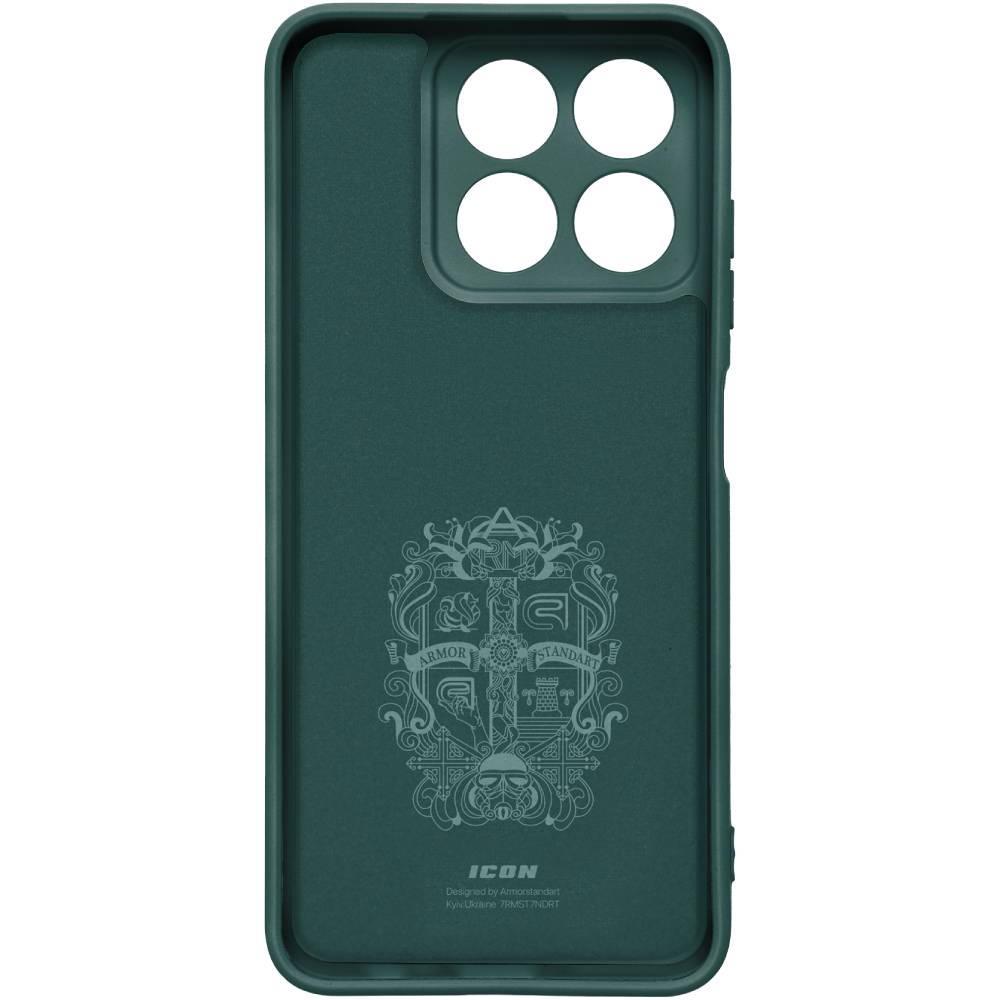 Чохол ArmorStandart ICON для ZTE Blade A35 4G / A55 4G Camera Cover Green (ARM81525) Сумісність за моделлю ZTE Blade A55