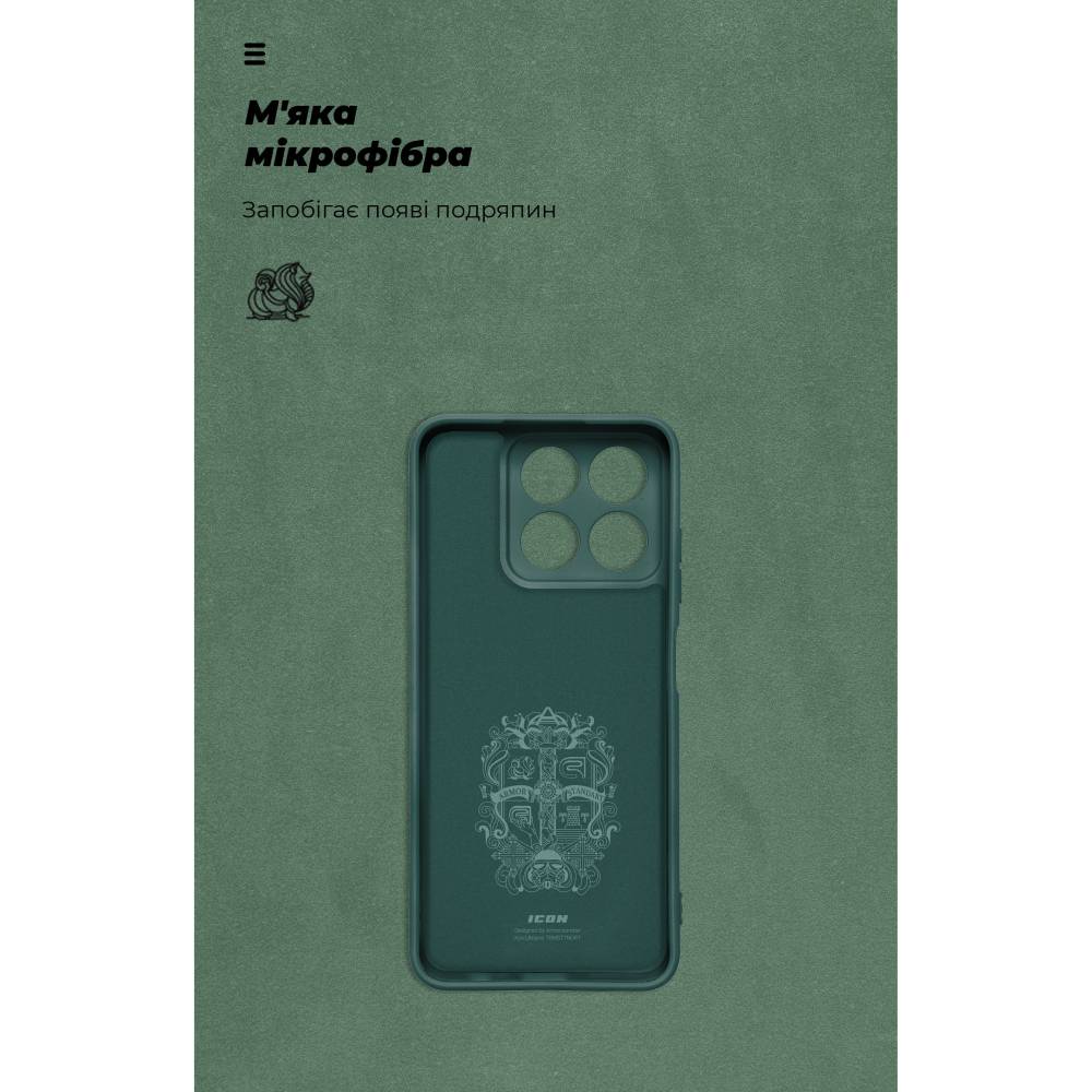 Чохол ArmorStandart ICON для ZTE Blade A35 4G / A55 4G Camera Cover Green (ARM81525) Сумісність за моделлю ZTE Blade A35