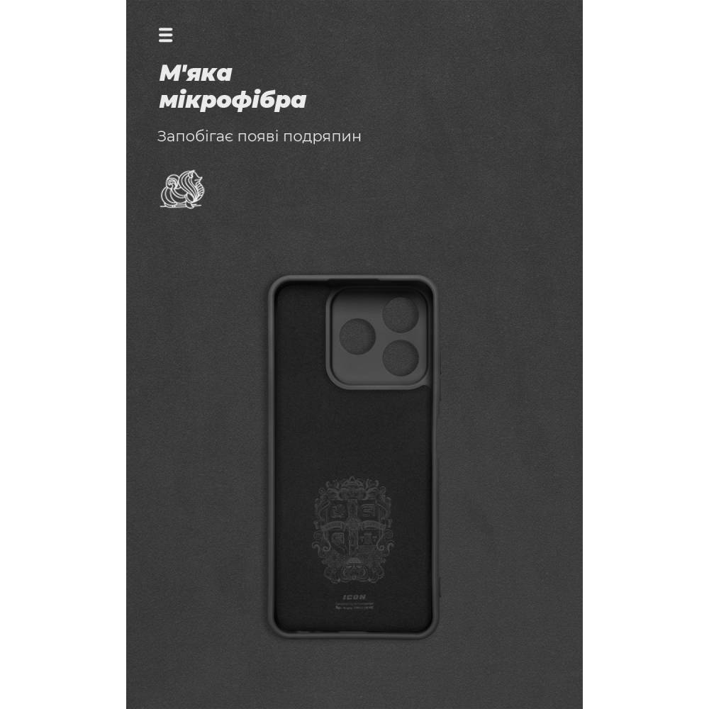 Чохол ArmorStandart ICON для ZTE Nubia V60 Camera Cover Black (ARM78976) Тип чохол-накладка