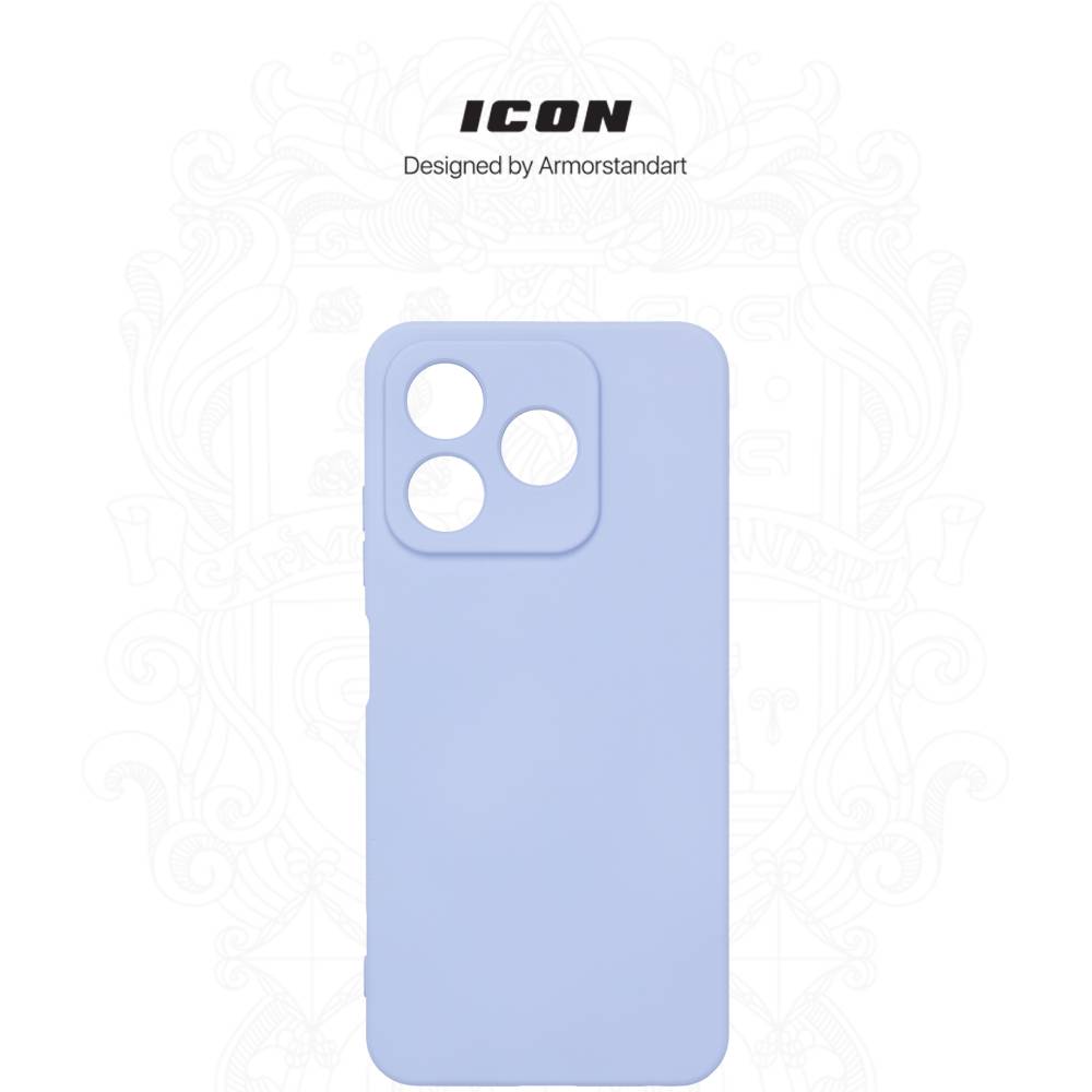 Чехол ArmorStandart ICON для ZTE Nubia V60 Camera Cover Lavender (ARM78979) Цвет голубой