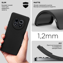 Чохол ARMORSTANDART Matte Slim Fit для Realme 13+ 5G Black (ARM80562)