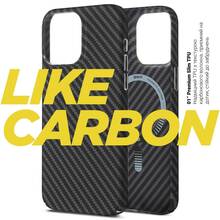 Чохол ArmorStandart LikeCarbon MagCase для Apple iPhone 16 Pro Max Black (ARM80093)