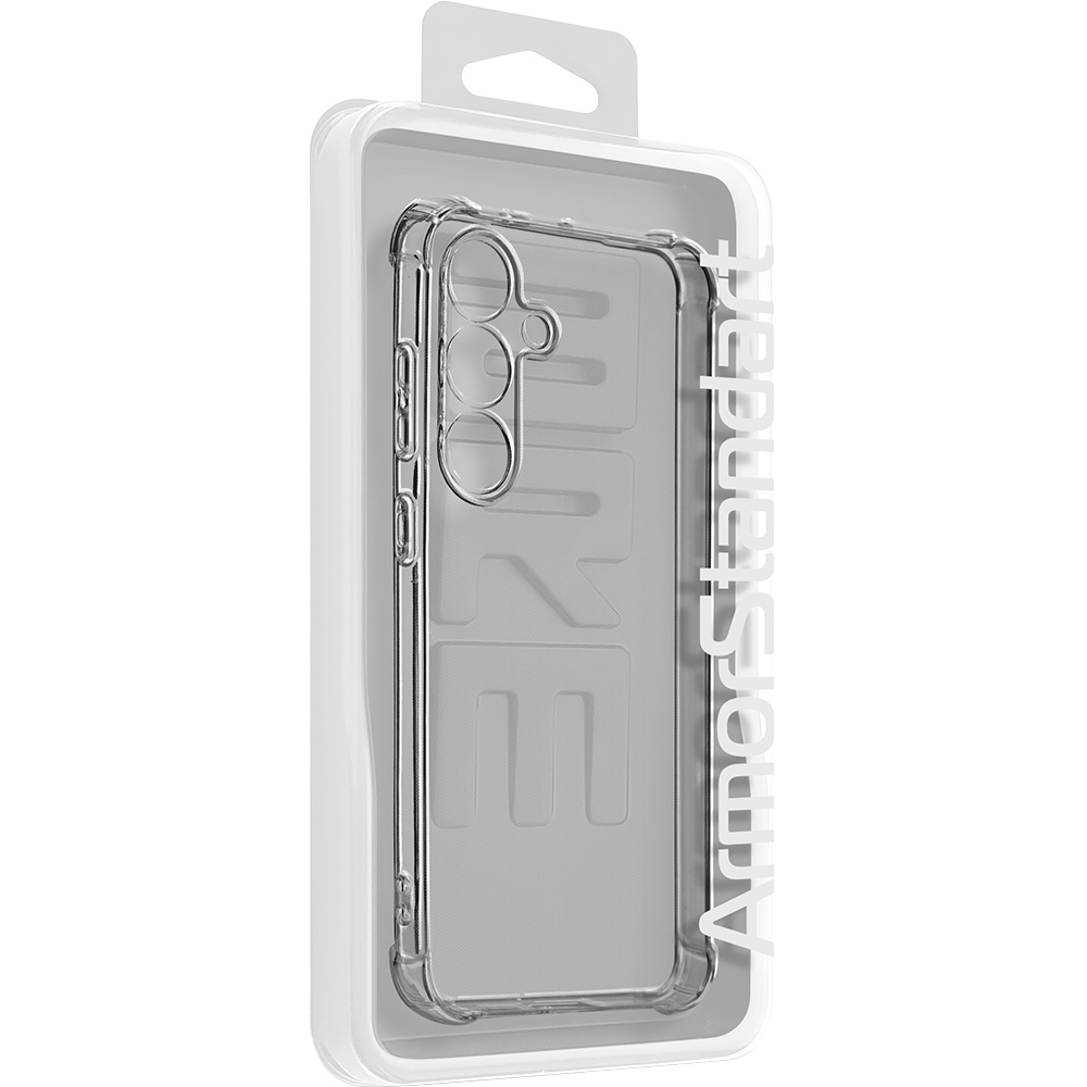 Зовнішній вигляд Чохол ARMORSTANDART Air Force для Samsung S25 Plus Camera cover Clear (ARM81599)