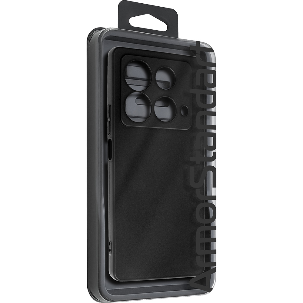 Чохол ARMORSTANDART Matte Slim Fit для Infinix Note 40 4G Camera cover Black (ARM73944) Матеріал поліуретан