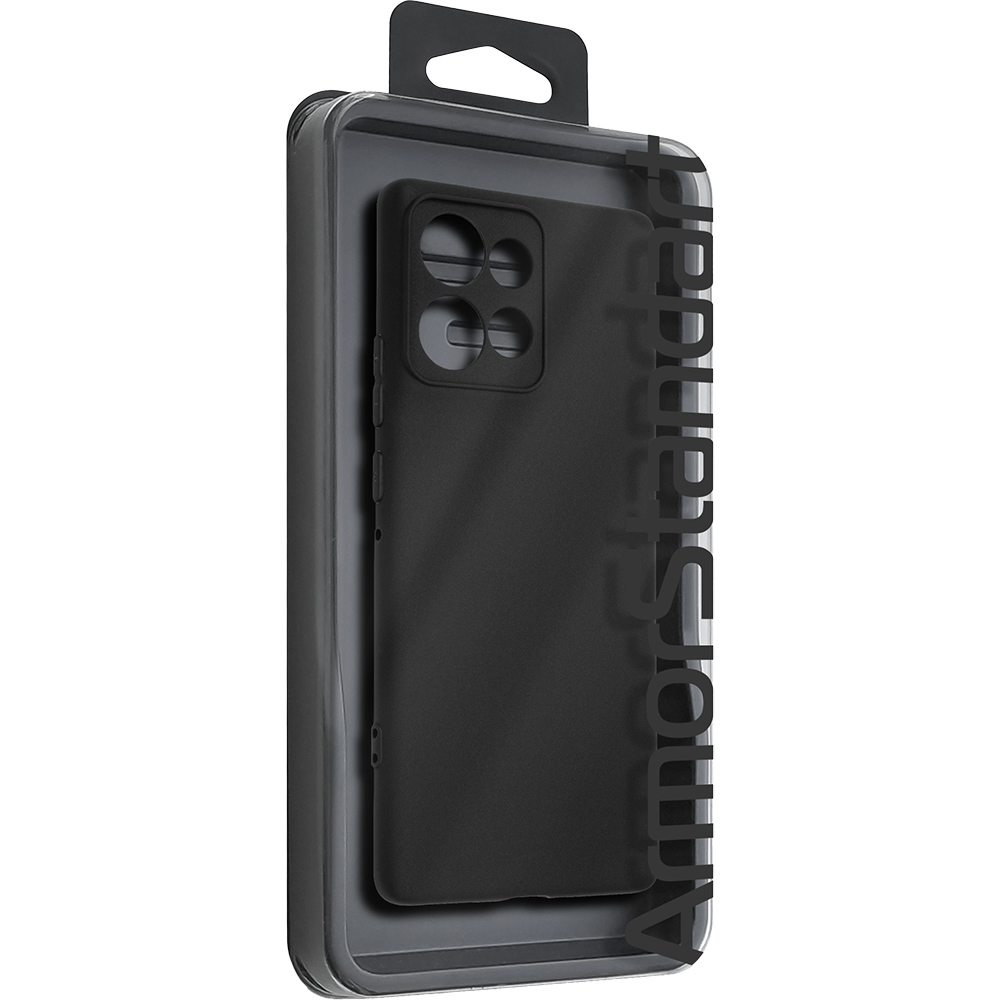 Чохол ARMORSTANDART Matte Slim Fit для Motorola Edge 50 5G Camera cover Black (ARM81707) Матеріал поліуретан