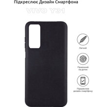 Чехол BECOVER для Vivo Y31 Black (710160)