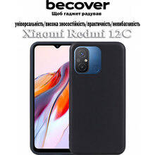 Чохол BECOVER для Xiaomi Redmi 12C Black (708980)