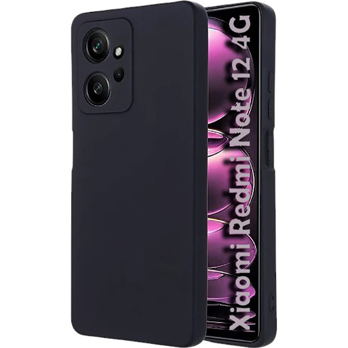 Чехол BECOVER для Xiaomi Redmi Note 12 4G Black (708979) Совместимость по модели Xiaomi Redmi Note 12