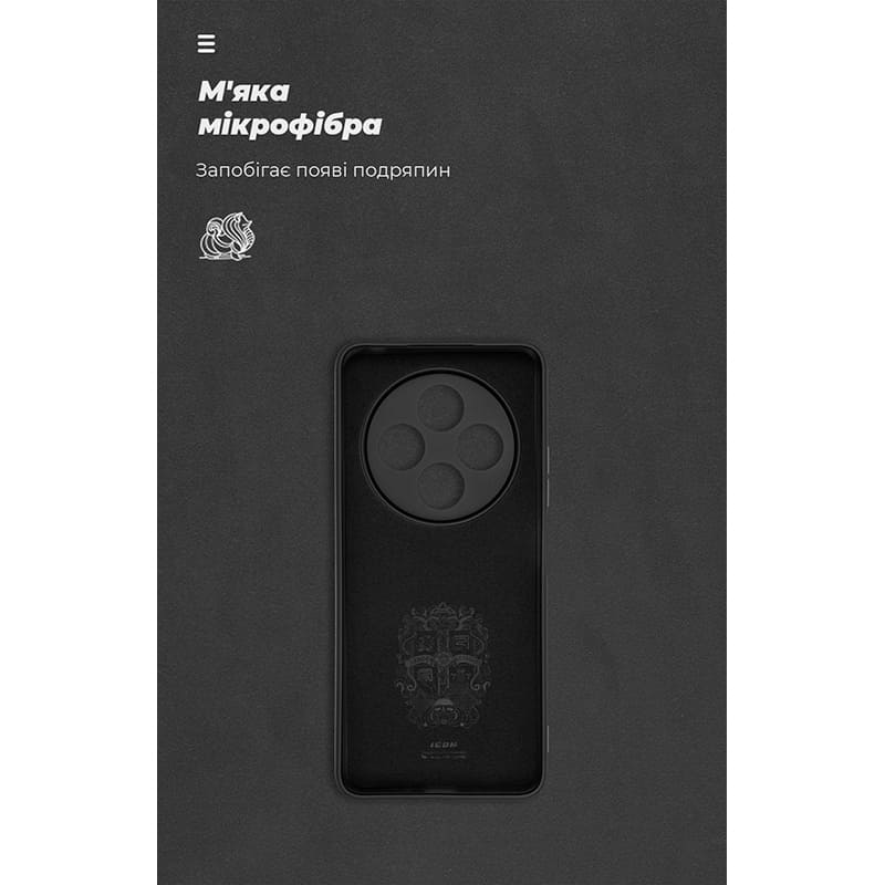 Чохол ARMORSTANDART ICON для Xiaomi Redmi 14C 4G/Poco C75 Camera cover Black (ARM79363) Тип чохол-накладка