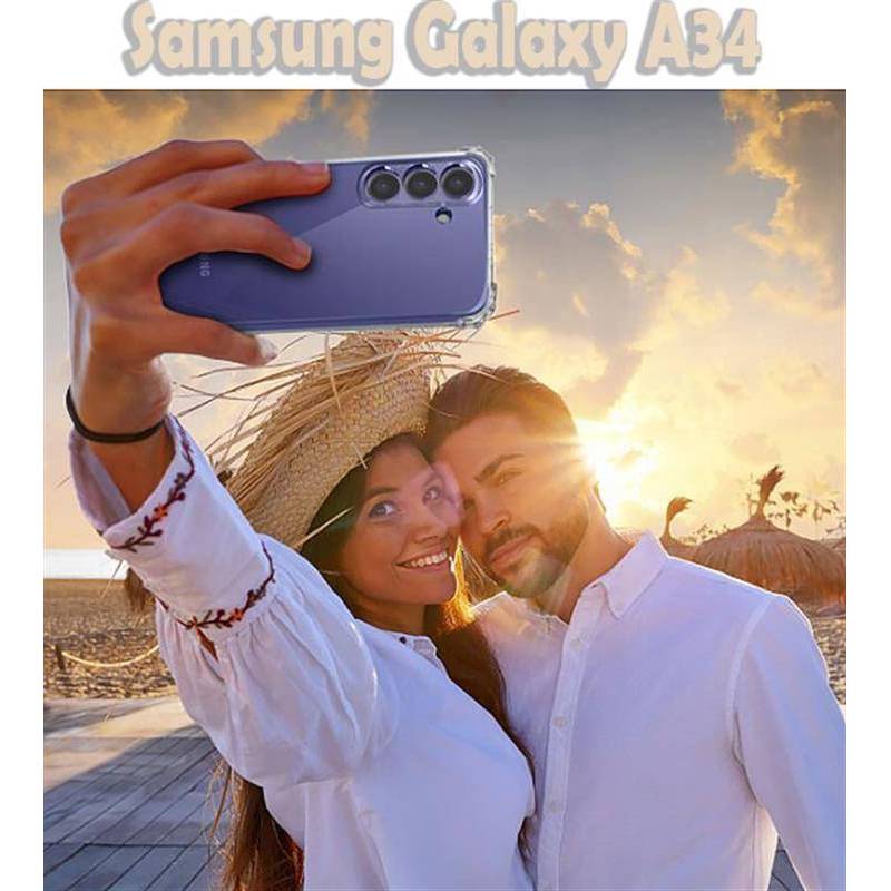 Чехол BeCover Anti-Shock для Samsung Galaxy A34 5G SM-A346 Clear (708954) Цвет прозрачный