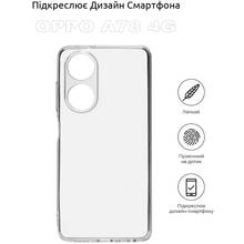 Чехол BeCover для Oppo A78 4G Transparancy (710162)