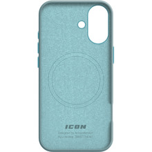 Чехол ArmorStandart Icon2 MagSafe для Apple iPhone 16 Blue Fog (ARM80184)