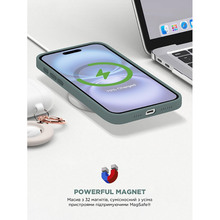 Чехол ArmorStandart ICON2 MagSafe для Apple iPhone 16 Lake Green (ARM81313)