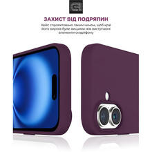 Чехол Панель ArmorStandart ICON2 MagSafe для Apple iPhone 16 Plum (ARM81312)