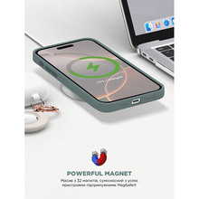 Чехол ArmorStandart ICON2 MagSafe для Apple iPhone 16 Pro Lake Green (ARM81318)