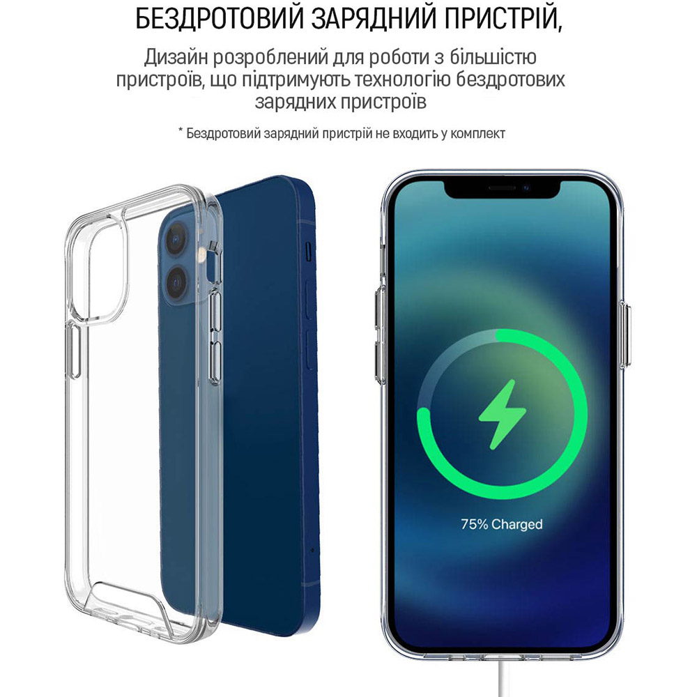 Зовнішній вигляд Чохол COLORWAY Space Series для Samsung Galaxy A56 Clear (CW-CSSSGA566)