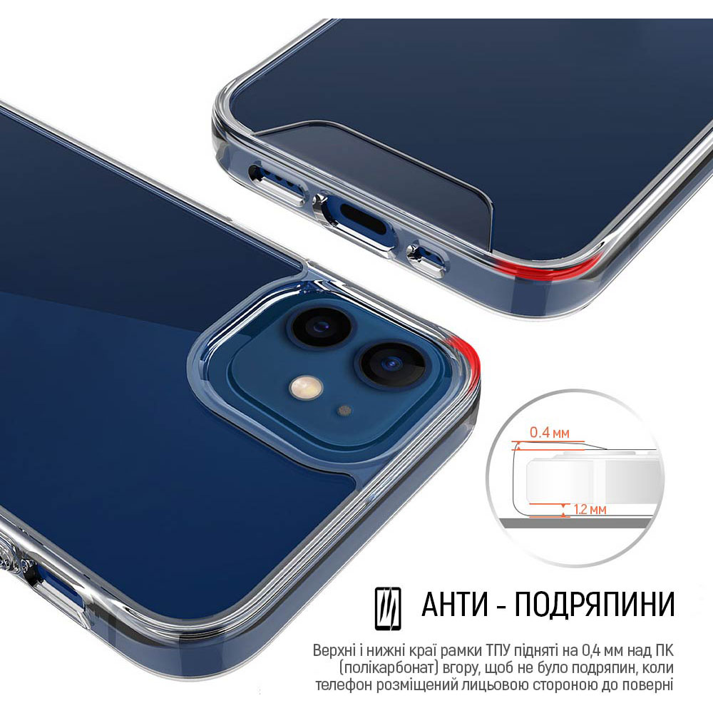 Чохол COLORWAY Space Series для Samsung Galaxy A56 Clear (CW-CSSSGA566) Матеріал поліуретан