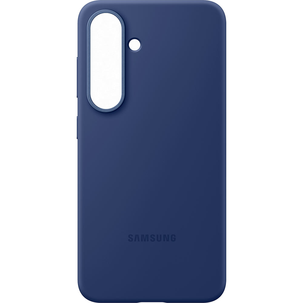 Чехол SAMSUNG для Galaxy S25 Silicone Case Dark Blue (EF-PS931CNEGWW) Материал силикон