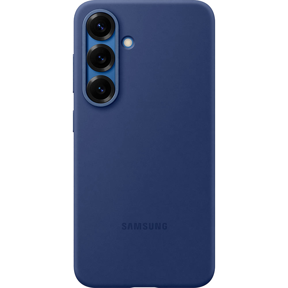 Чехол SAMSUNG для Galaxy S25 Silicone Case Dark Blue (EF-PS931CNEGWW)