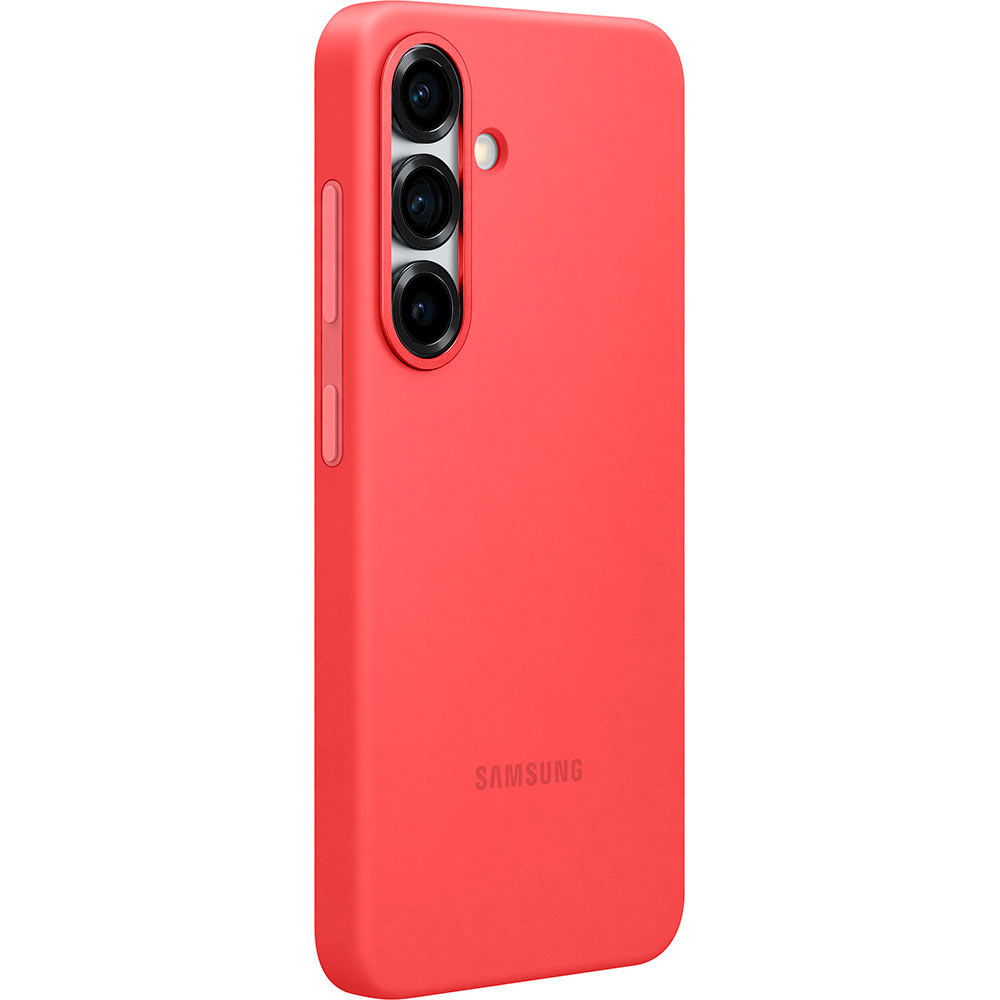 Чехол SAMSUNG для Galaxy S25 Silicone Case Red (EF-PS931CREGWW) Тип чехол-накладка