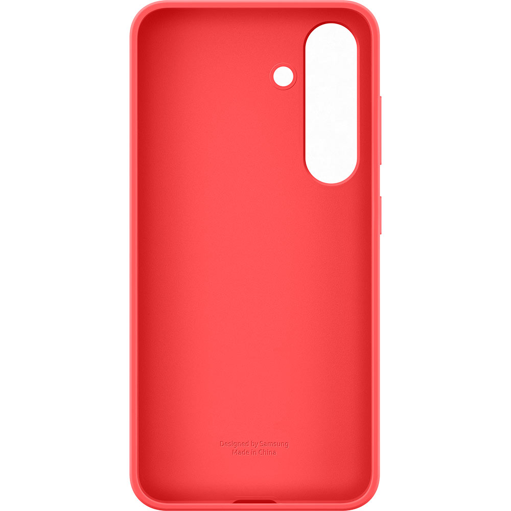 Чехол SAMSUNG для Galaxy S25 Silicone Case Red (EF-PS931CREGWW) Материал силикон