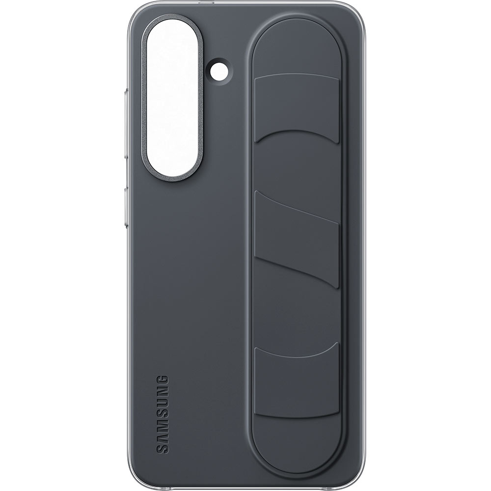Чохол SAMSUNG для Galaxy S25 Standing Grip Black (EF-GS931CBEGWW) Матеріал силікон