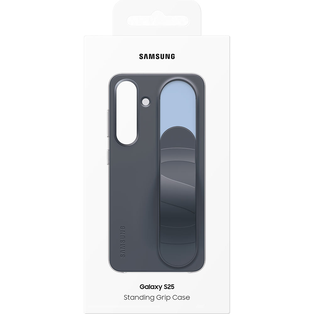 Фото Чохол SAMSUNG для Galaxy S25 Standing Grip Black (EF-GS931CBEGWW)