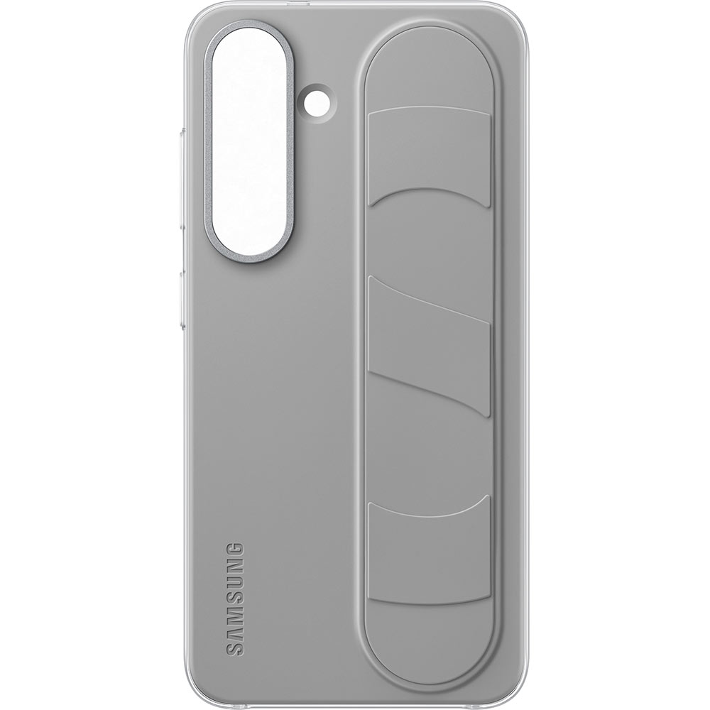 Чохол SAMSUNG для Galaxy S25 Standing Grip Gray (EF-GS931CJEGWW) Матеріал силікон