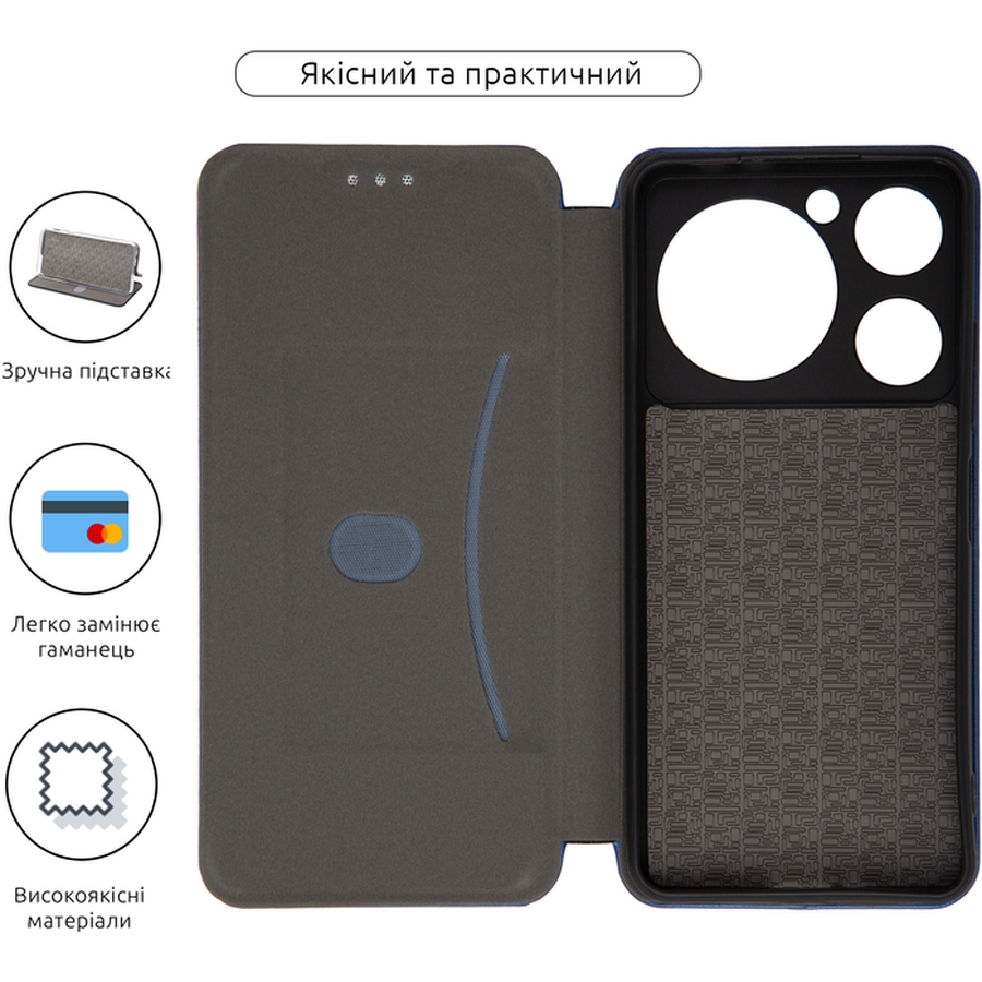 Чохол ARMORSTANDART G-Case для ZTE Nubia Music Blue (ARM78996) Тип чохол-книжка