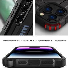 Чехол ARMORSTANDART Panzer для Xiaomi Redmi 14C 4G/Poco C75 Black (ARM79373)