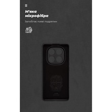 Чехол ARMORSTANDART ICON для Xiaomi Redmi Note 14 Pro 5G/Poco X7 Camera cover Black (ARM79827)