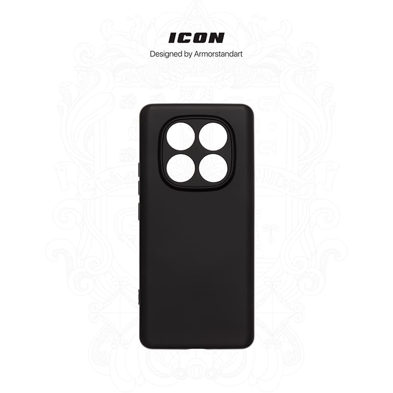 Фото Чехол ARMORSTANDART ICON для Xiaomi Redmi Note 14 Pro 5G/Poco X7 Camera cover Black (ARM79827)