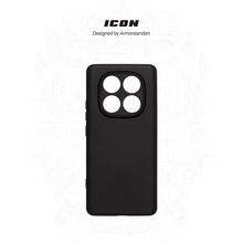 Чехол ARMORSTANDART ICON для Xiaomi Redmi Note 14 Pro 5G/Poco X7 Camera cover Black (ARM79827)