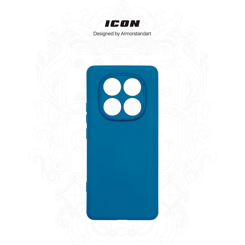 Фото Чехол ARMORSTANDART ICON для Xiaomi Redmi Note 14 Pro 5G/Poco X7 Camera cover Dark Blue (ARM79828)