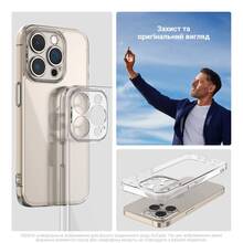 Чехол ARMORSTANDART Air для Tecno Spark 20 Pro+ (KJ7) Camera cover Clear (ARM75505)