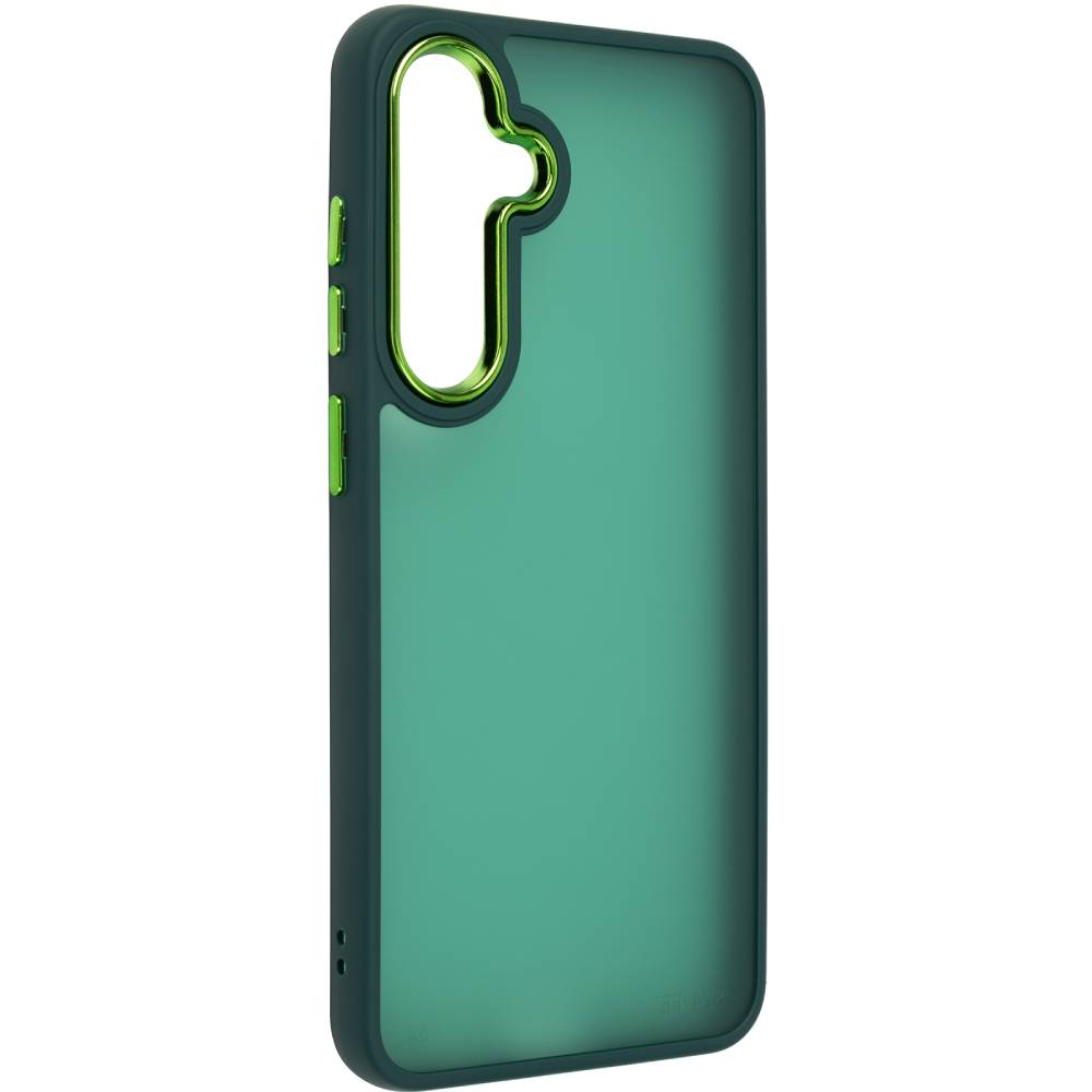 Чехол ARMORSTANDART Frame для Samsung S24 FE Dark Green (ARM76913)