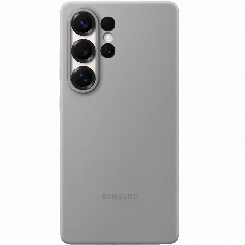 Чохол SAMSUNG Silicone Case для SAMSUNG Galaxy S25 Ultra Gray (EF-PS938CJEGWW) Матеріал силікон