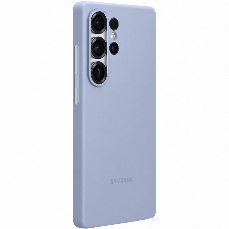 Чехол SAMSUNG Silicone Case для SAMSUNG Galaxy S25 Ultra Light Blue (EF-PS938CLEGWW) Цвет голубой