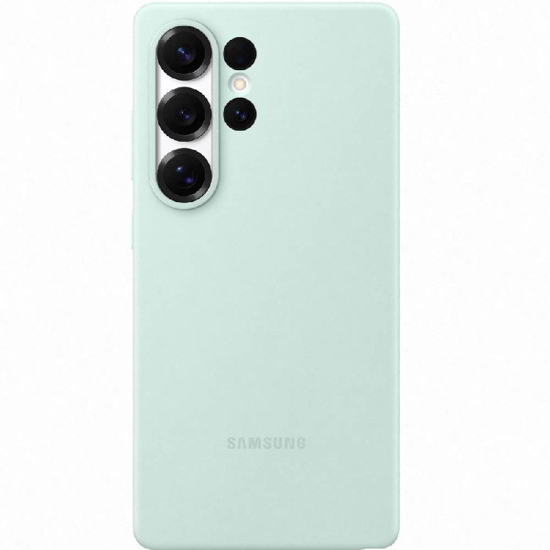 Чехол SAMSUNG Silicone Case для SAMSUNG Galaxy S25 Ultra Mint (EF-PS938CMEGWW) Цвет зеленый