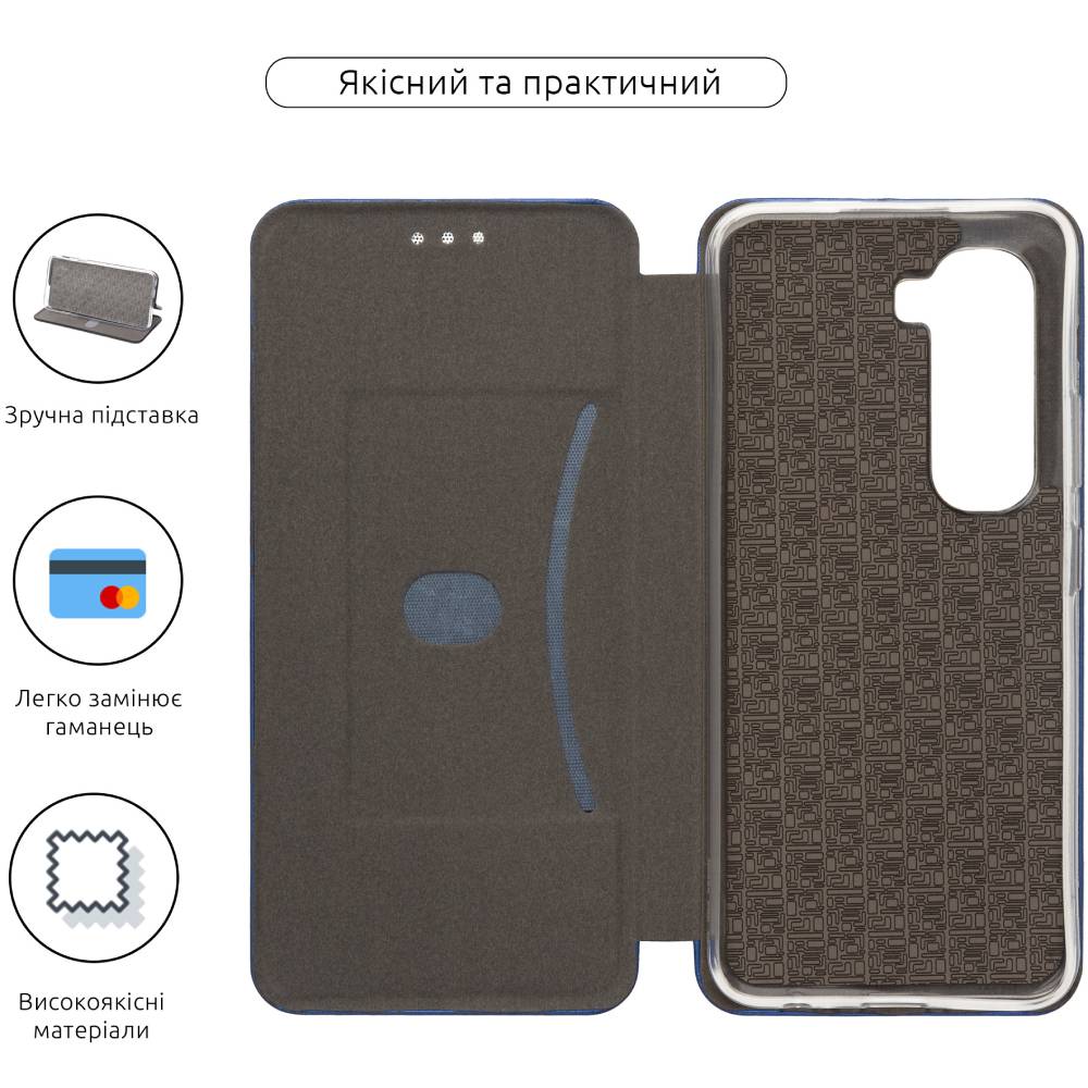 Чехол ArmorStandart G-Case для Infinix Hot 50 Pro 4G Blue (ARM80964) Тип чехол-книжка