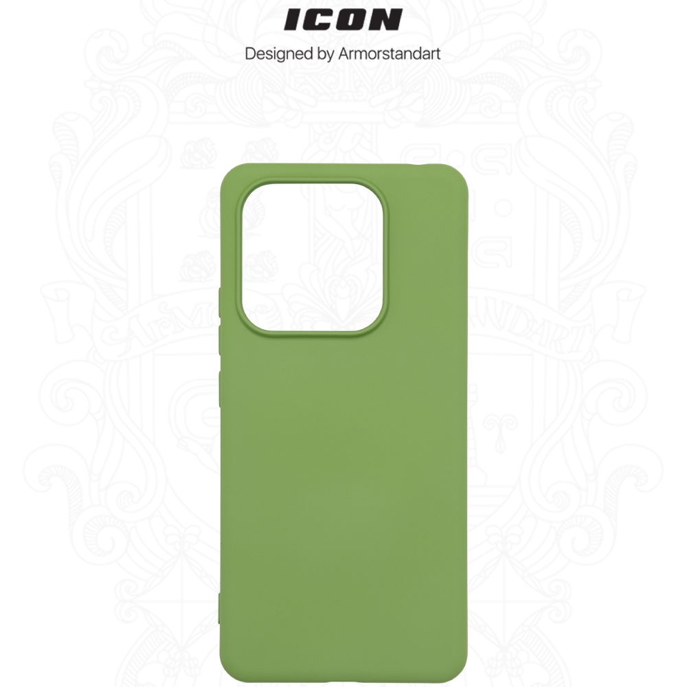 Чехол ARMORSTANDART ICON для Xiaomi Redmi Note 14 5G Green (ARM82304) Цвет зеленый