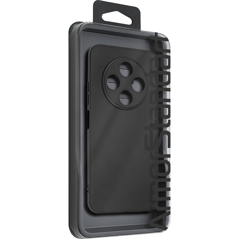 Чохол ARMORSTANDART Matte Slim Fit для Tecno Spark 30C 4G (kl5) Camera cover Black (ARM81197) Матеріал поліуретан