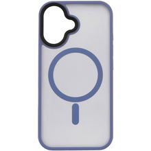 Чохол 2E Basic Soft Touch Magsafe Cover для iPhone 16 Light Blue (2E-IPH-16-OCLS-LB)