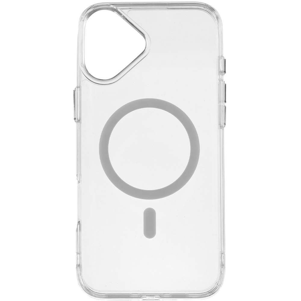 Чохол 2E Basic Soft Touch Magsafe Cover для iPhone 16 Plus Clear (2E-IPH-16PL-OCLS-CL)