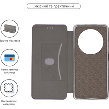 Чохол-книжка ArmorStandart G-Case для Xiaomi Redmi 14C 4G / Redmi A4 / Poco C75 Lilac (ARM82820)