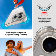 Чехол ARMORSTANDART Air Force для Samsung Galaxy A56 5G Camera cover Clear (ARM82585)