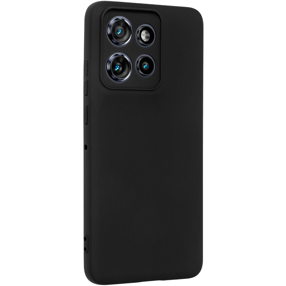 Чехол ARMORSTANDART Matte Slim Fit для Motorola Edge 50 Neo Camera cover Black (ARM80010) Материал полиуретан