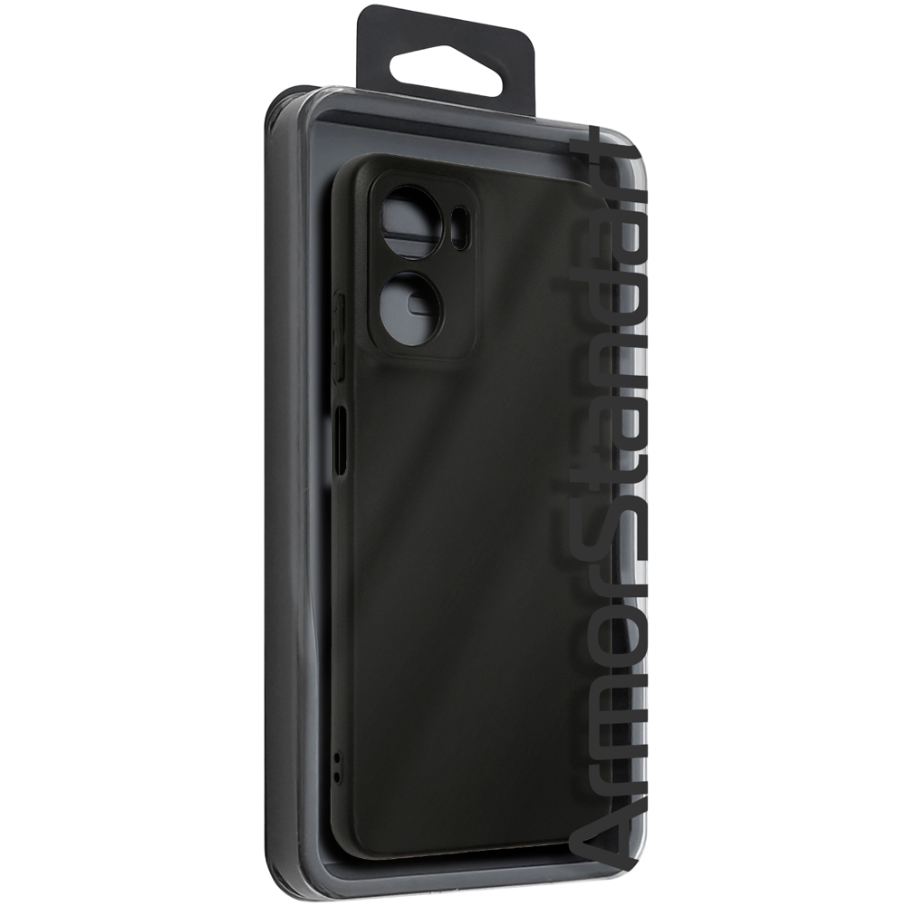 Чехол ARMORSTANDART Matte Slim Fit для Motorola G05/E15 Camera cover Black (ARM82997) Цвет черный