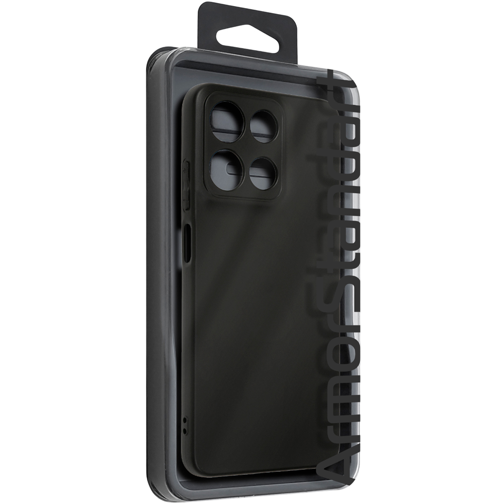 Чехол ARMORSTANDART Matte Slim Fit для Motorola G15 Camera cover Black (ARM82998) Материал полиуретан