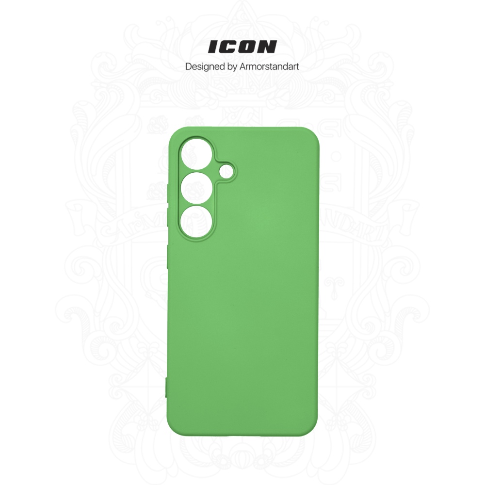 Чехол ARMORSTANDART ICON для Samsung S25 Camera cover Green (ARM81574) Цвет зеленый